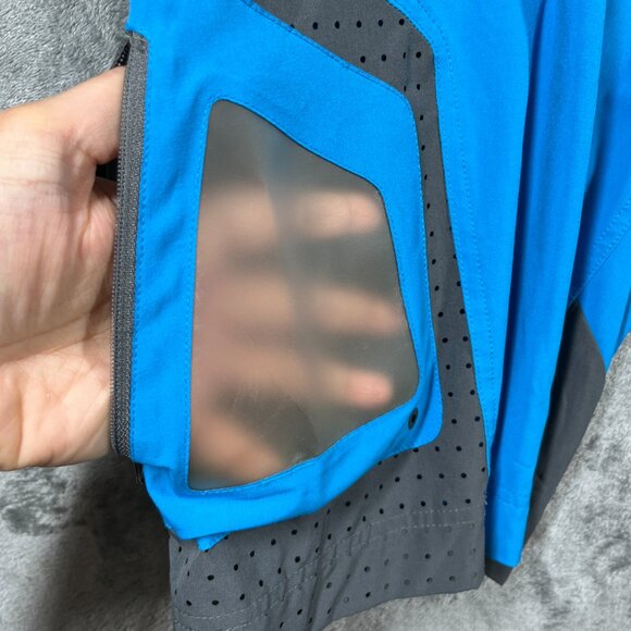 Columbia Shorts Mens 34W Blue Black Omni-Shield Advanced Repellency Colorblock - Picture 7 of 12